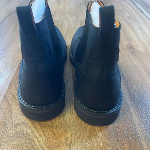 TIMBERLAND MENS REDWOOD FALLS MID CHELSEA BOOT JET BLACK A44NU-015 ALL SIZES main image 7